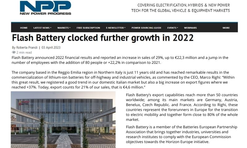 04 2023 npp flash battery croissance 2022