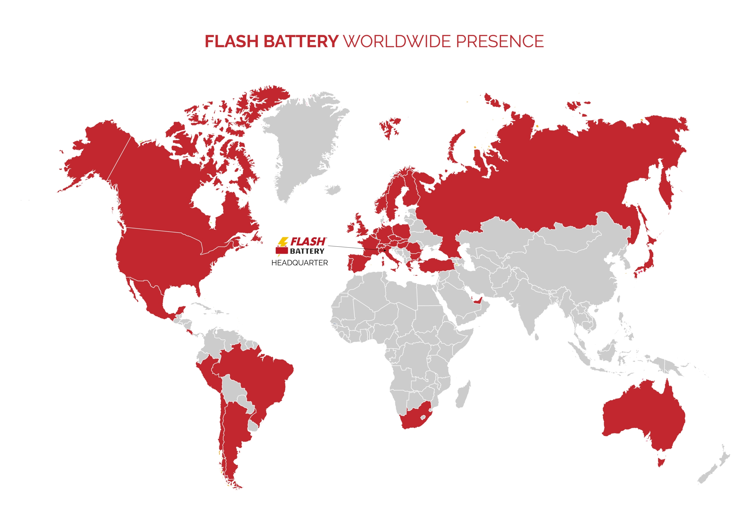 international partnership flash battery