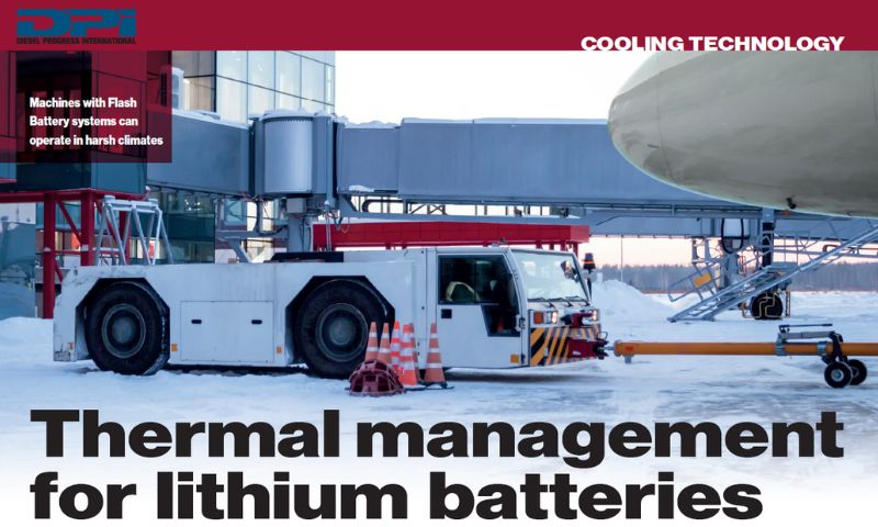 dpi thermal management lithium batteries