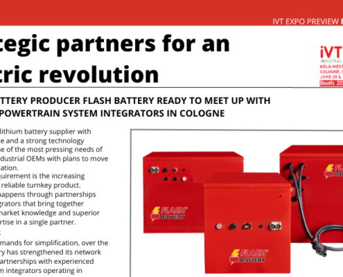 ivt international strategic partners electric revolution flash battery