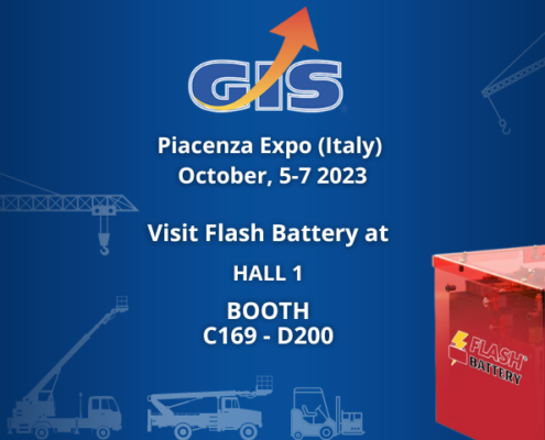 Gis Expo flash battery 2023