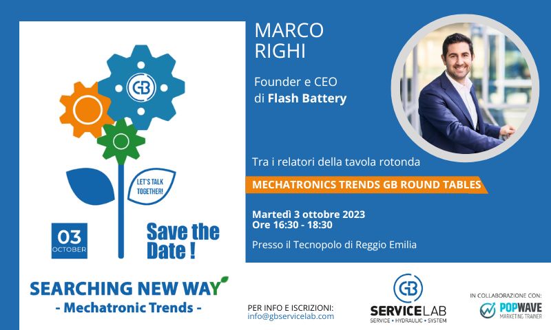 marco righi mechatronics trends round table gb service lab