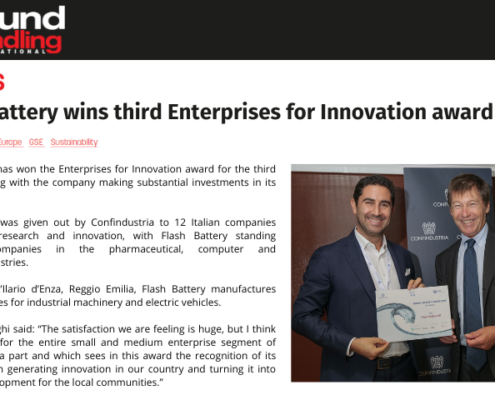 ghi flash battery winner third enterprises innovation award