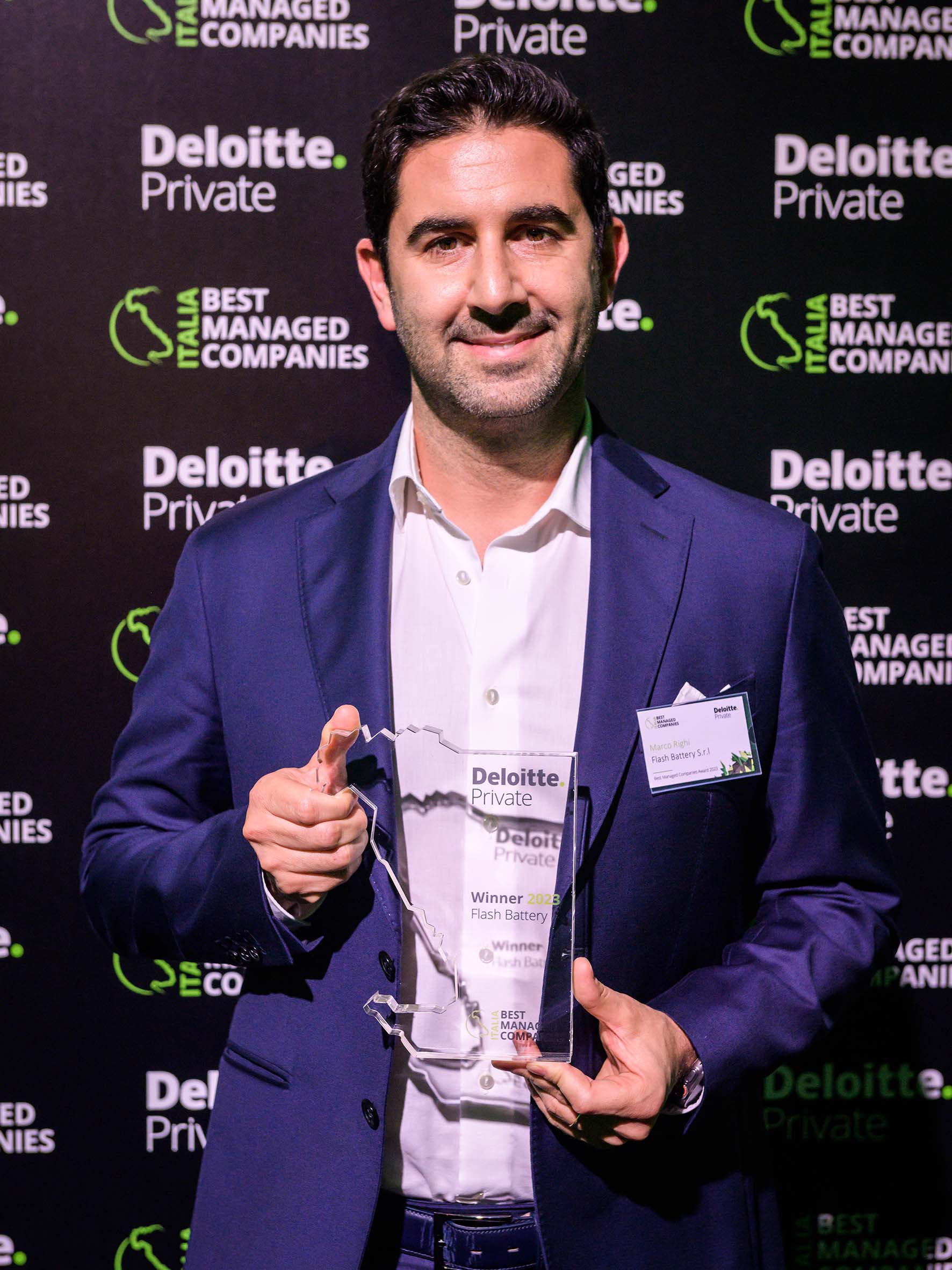flash battery deloitte best managed company award ceo marco righi