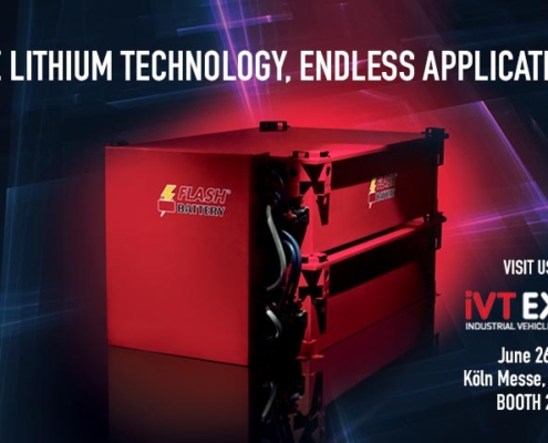 Flash Battery präsentiert seine neueste Generation Lithiumbatterien auf der IVT Expo