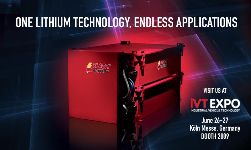 Flash Battery präsentiert seine neueste Generation Lithiumbatterien auf der IVT Expo